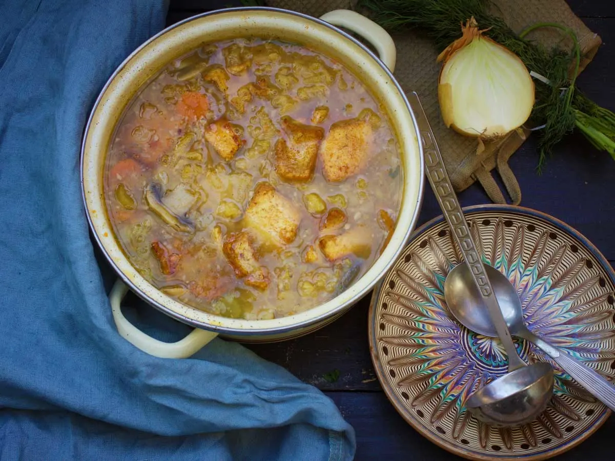 cum sa faci ciorba de varza cu tofu