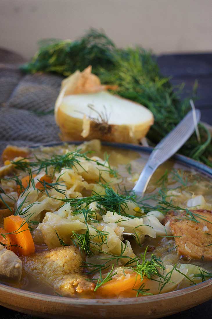 sauerkraut soup recipe