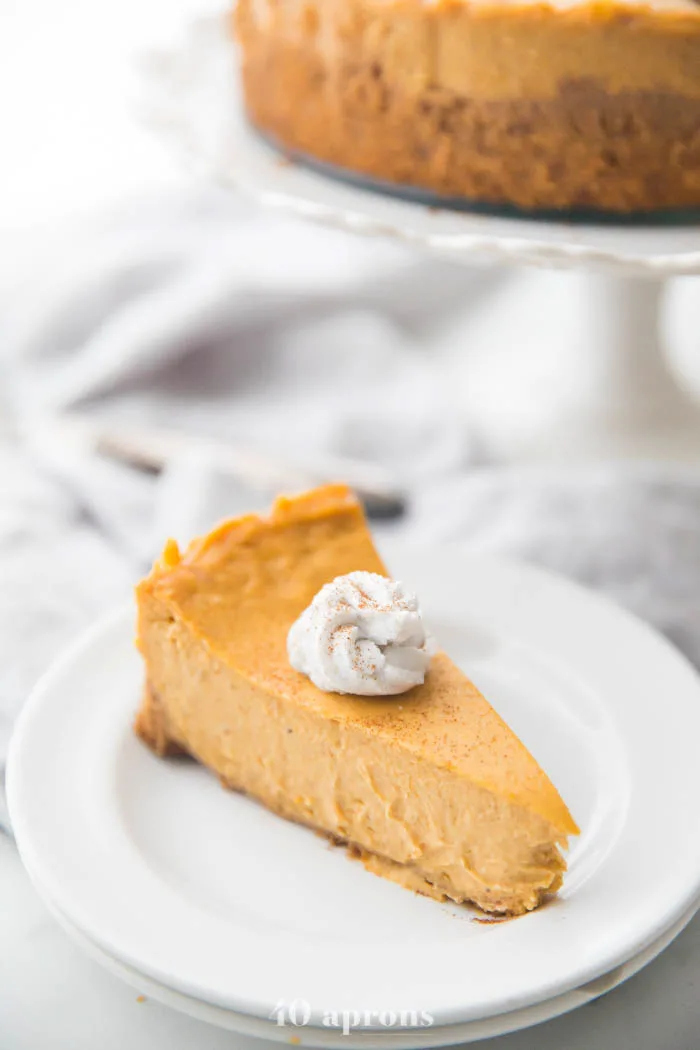 Vegan Pumpkin Cheesecake