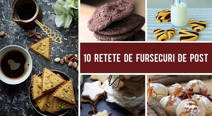 10 Retete de fursecuri de post ideale pentru Sarbatori