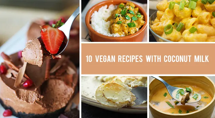 10 Vegan Recipes with Coconut Milk That Are Bursting with Flavor