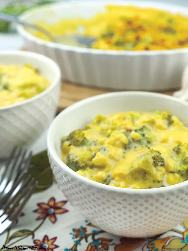 Vegan Broccoli and Rice Casserole