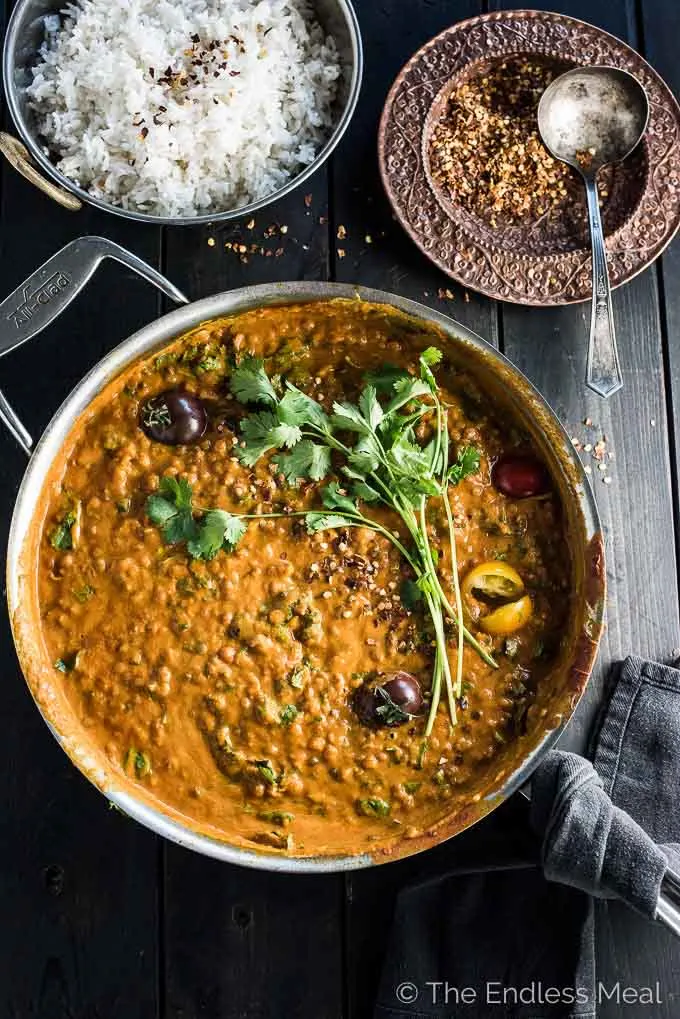 Creamy Coconut Lentil Curry