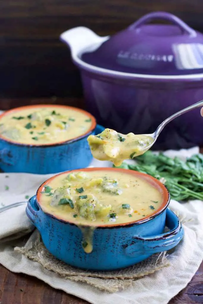 Vegan Broccoli Cheese Soup