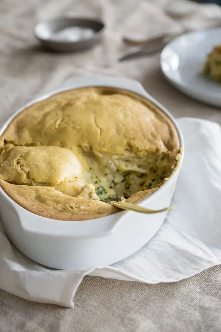 Vegan Potato Broccoli Casserole