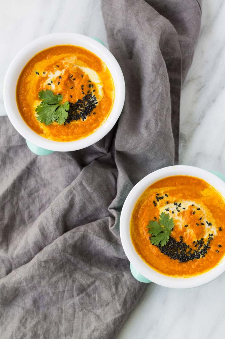 Low Fodmap Carrot and Tomato Soup