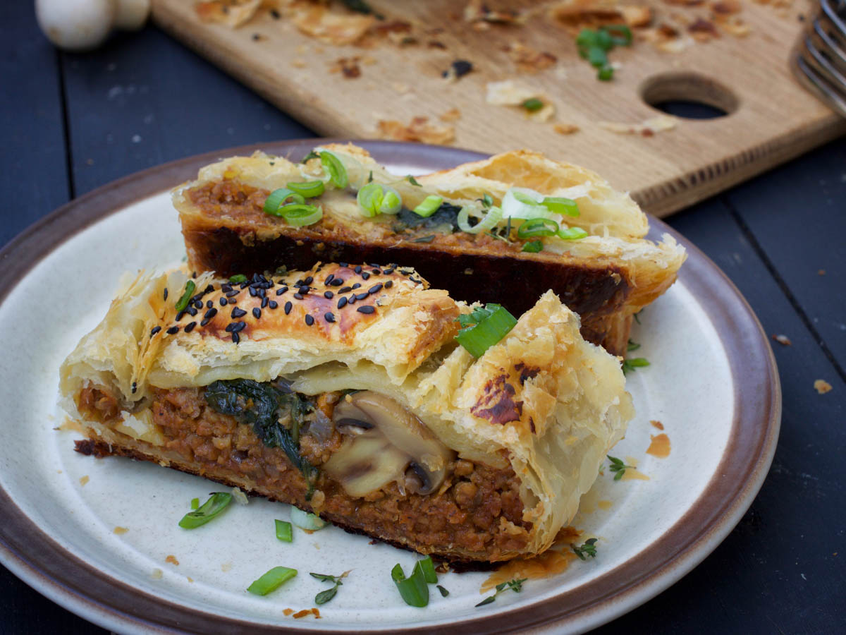 Vegan Wellington recipe mushroom