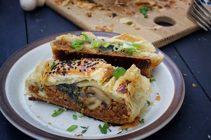 Vegan Wellington recipe mushroom 