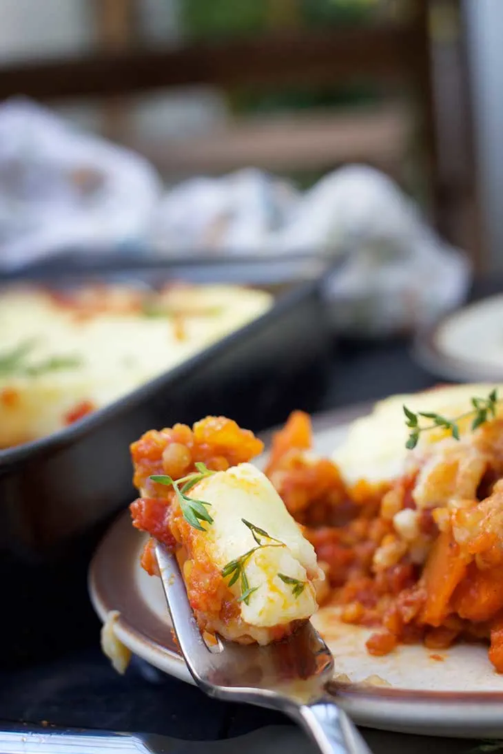 best vegetarian cottage pie lentil pie 