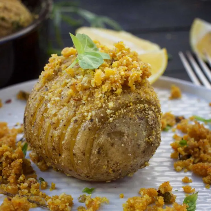 easy Hasselback Potatoes cartofi acordeon