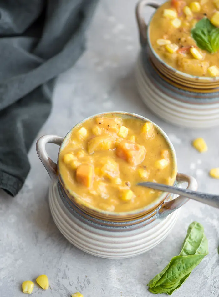 Sweet Potato Corn Chowder