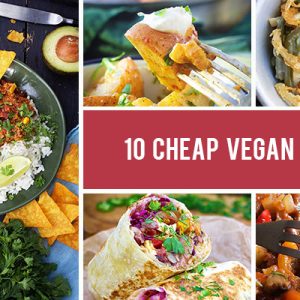 10 Cheap Vegan Recipes for Families Under a Budget and College Students