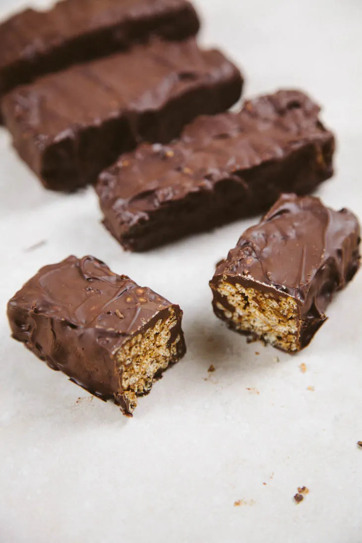 Vegan Toffee Crisp Bars