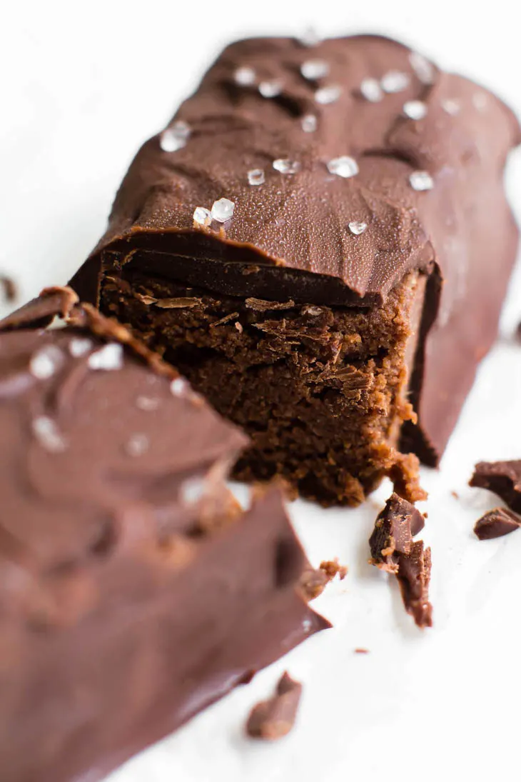 Salted Chocolate Truffle Bars