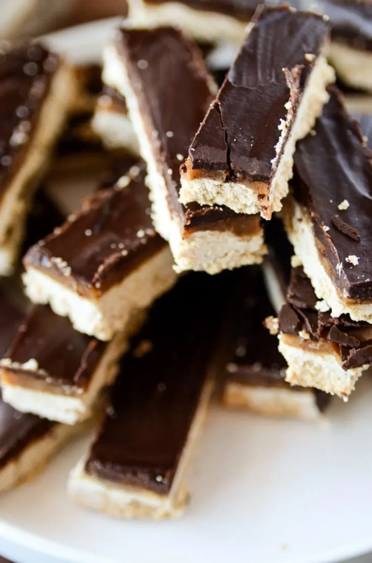 Homemade Twix Bars