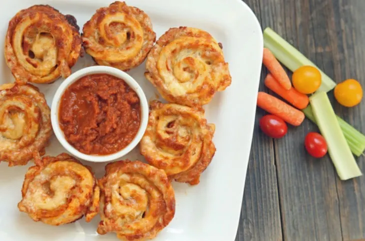 Veggie Packed Pizza Rolls