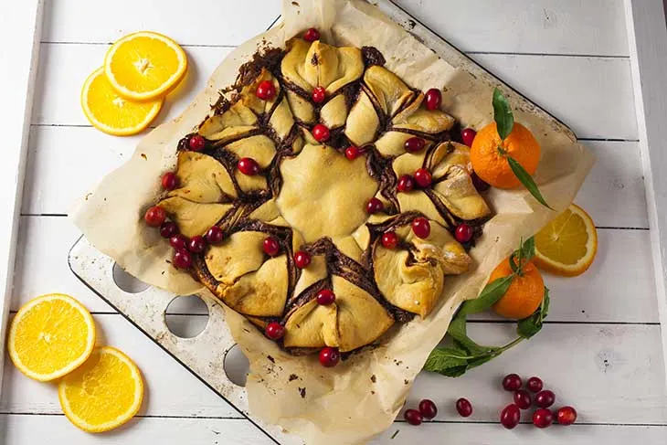 festive Star Bread