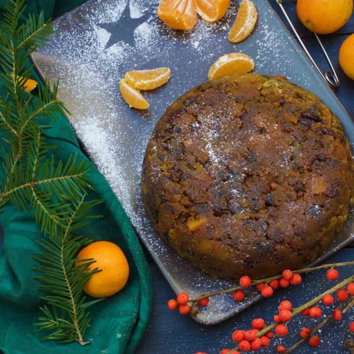 Vegan Christmas Pudding recipe budinca de craciun