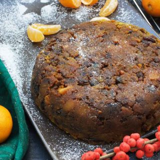 Vegan Christmas Pudding traditional recipe budinca de craciun