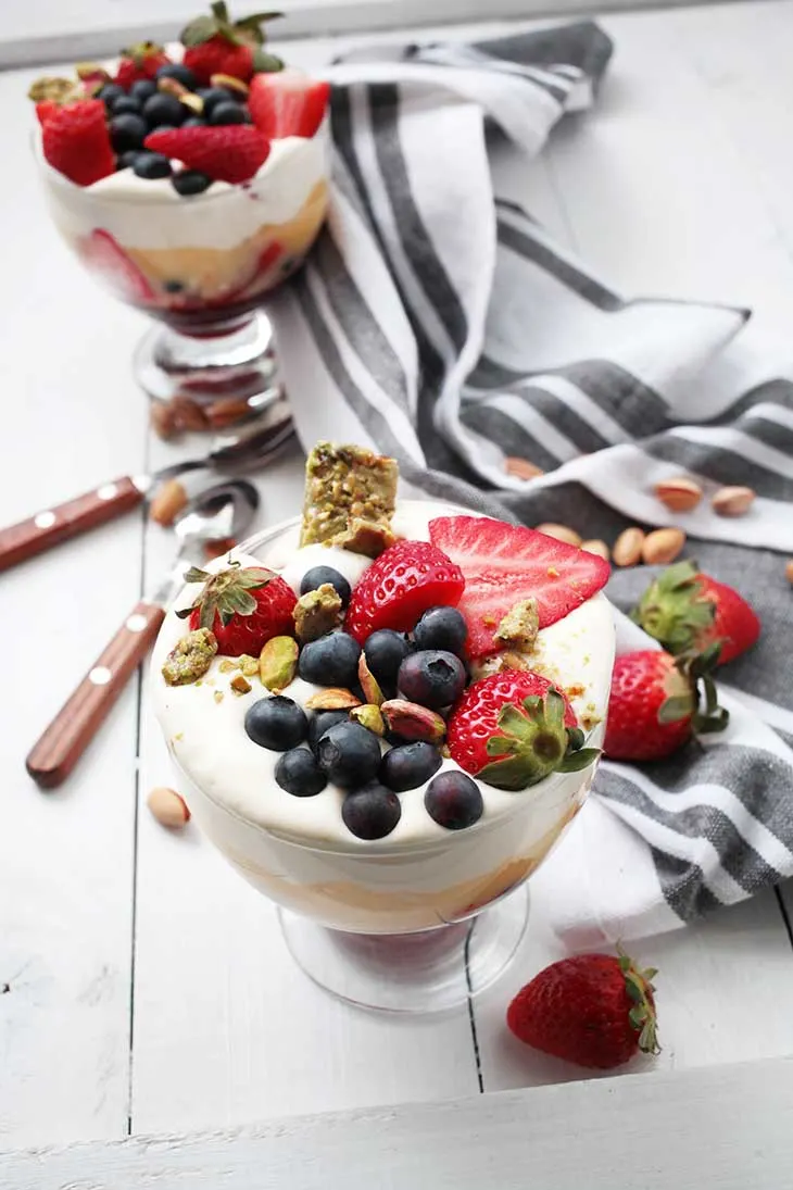 Vegan Trifle easy recipe