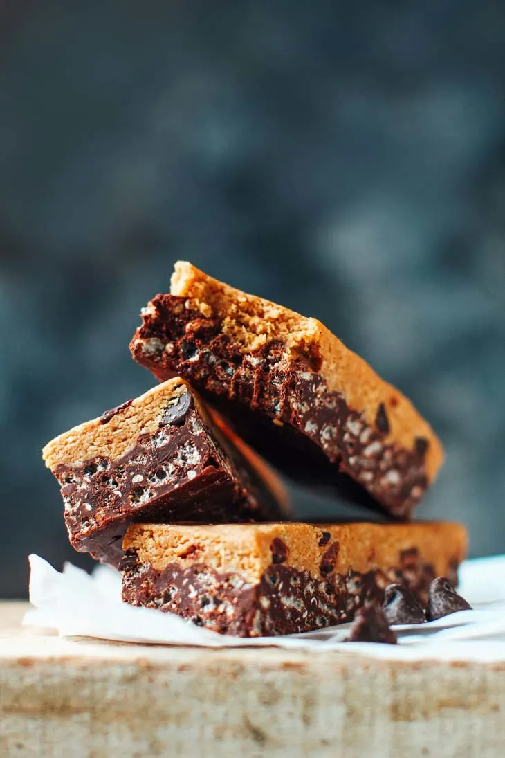 Cookie Dough Chocolate Crunch Protein Bars Homemade Vegan Protein Bars