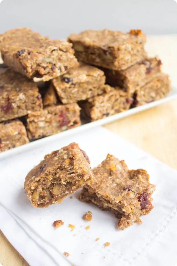 Red Lentil Granola Bar