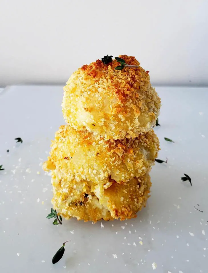 Vegan Baked Mashed Potato Balls 