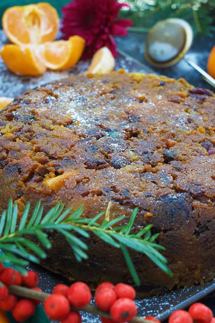 step by step recipe for Vegan Christmas Pudding