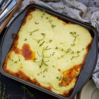 vegetarian cottage pie lentil pie musaca de cartofi cu linte