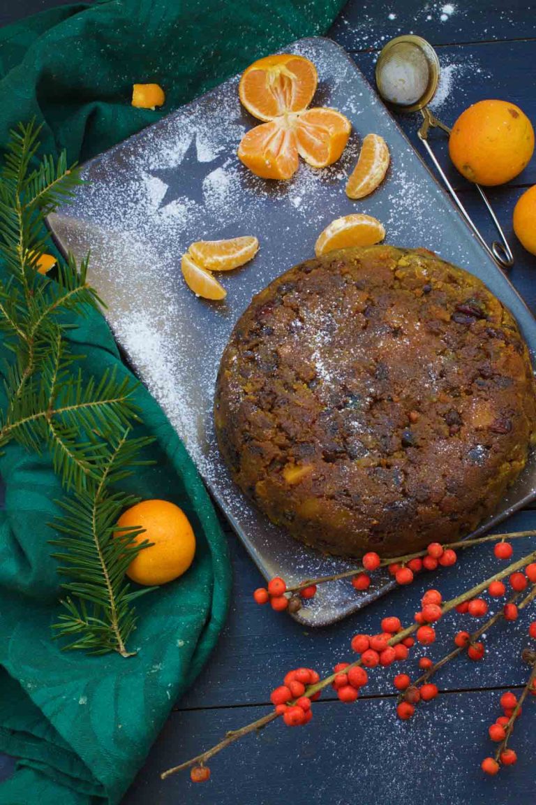 Vegan Christmas Pudding recipe budinca de craciun