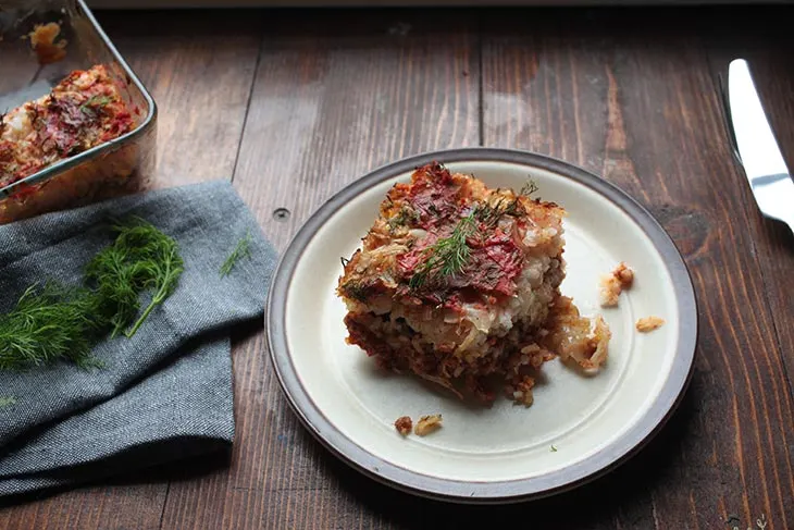 Cabbage Casserole recipe varza a la cluj de post