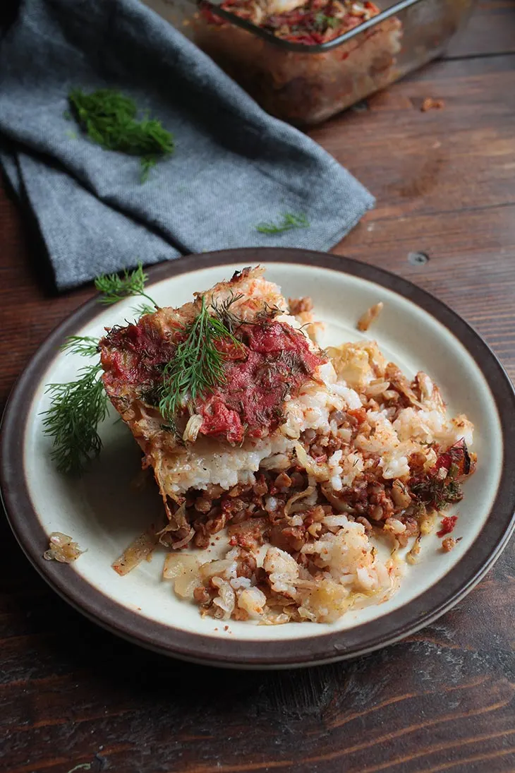 vegan Cabbage Casserole