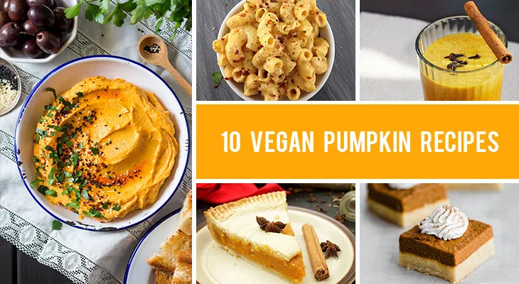 10 Vegan Pumpkin Recipes - Both Sweet and Savory