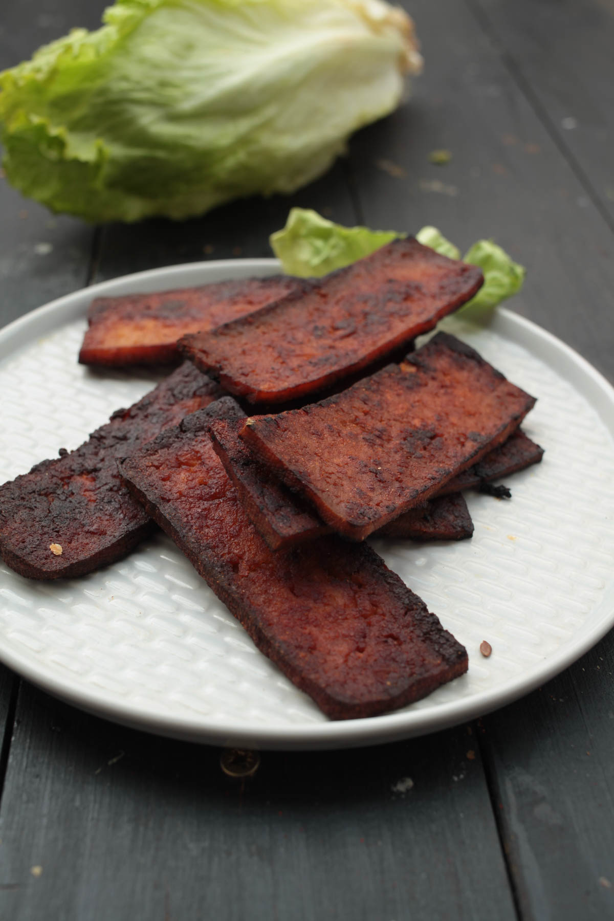 bacon din tofu vegan