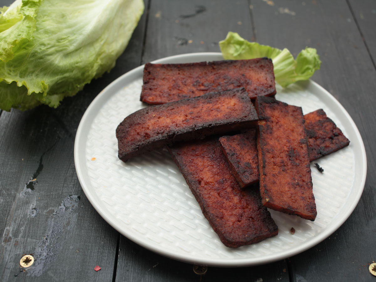 bacon vegan din tofu