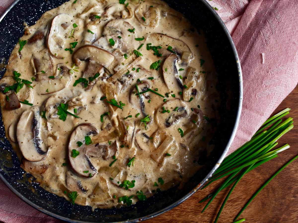 Mushroom Stroganoff