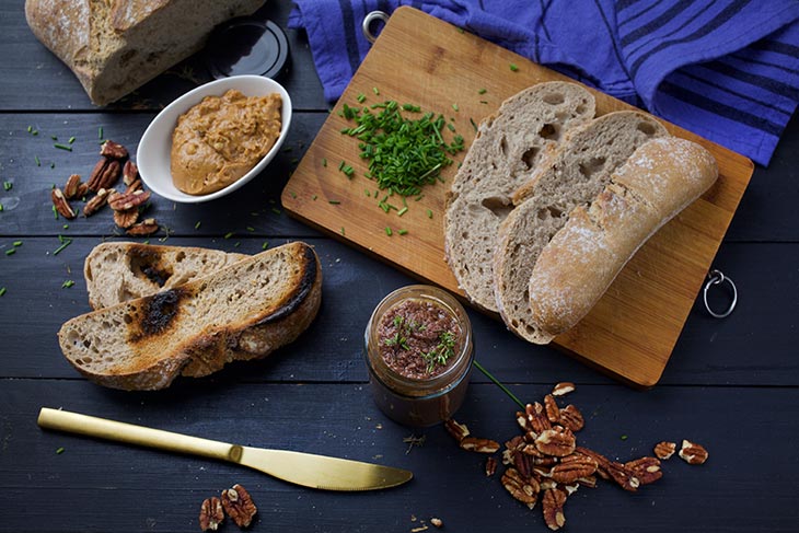 Vegan Mushroom Pâté pate de ciuperci de post