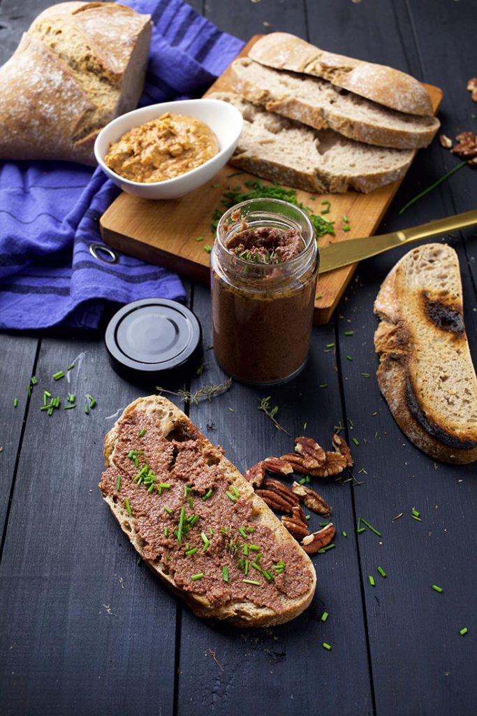 Vegan Mushroom Pâté pate de ciuperci reteta