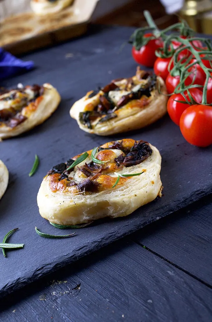 Vegan Mushroom Pinwheels recipe