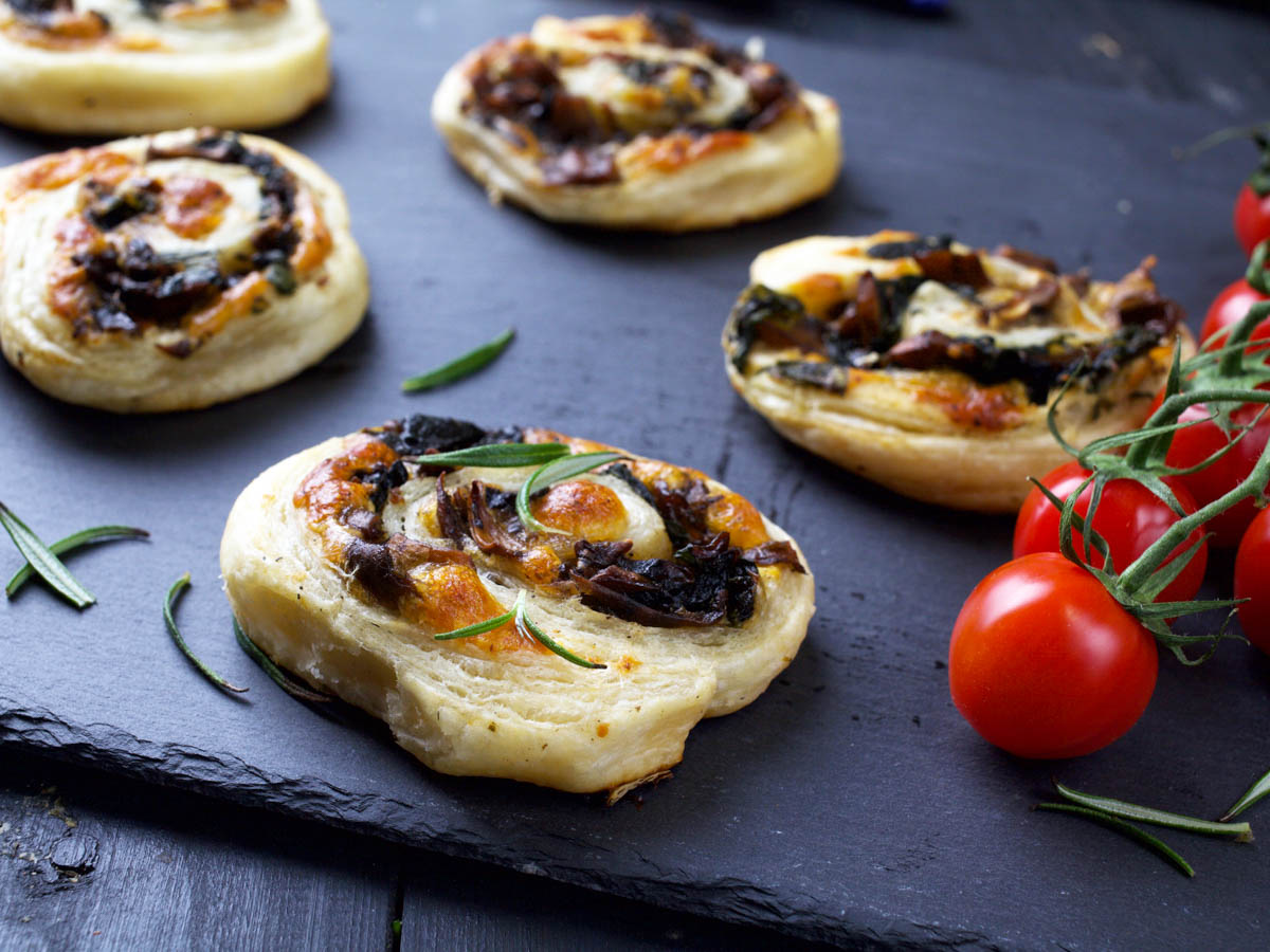 Vegan Mushroom Pinwheels recipe