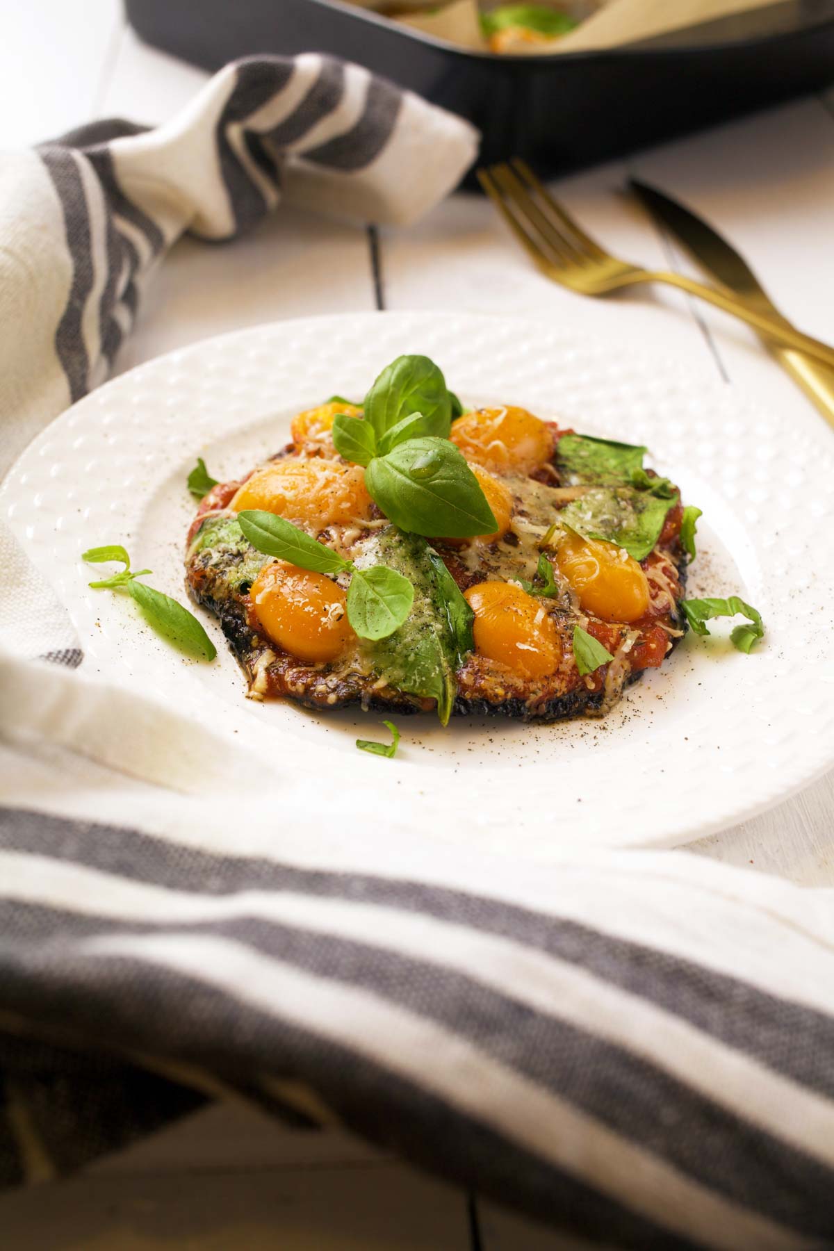 Vegan Portobello Pizza