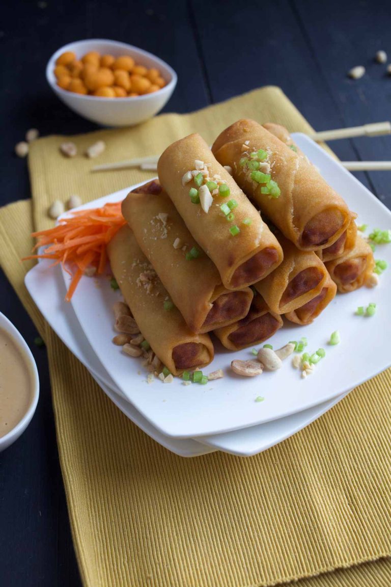 Crispy Spring Rolls pachetele de primavara asiatice