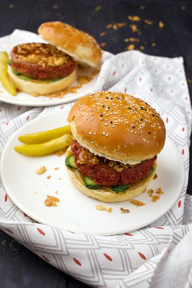 Vegan Beet Burgers