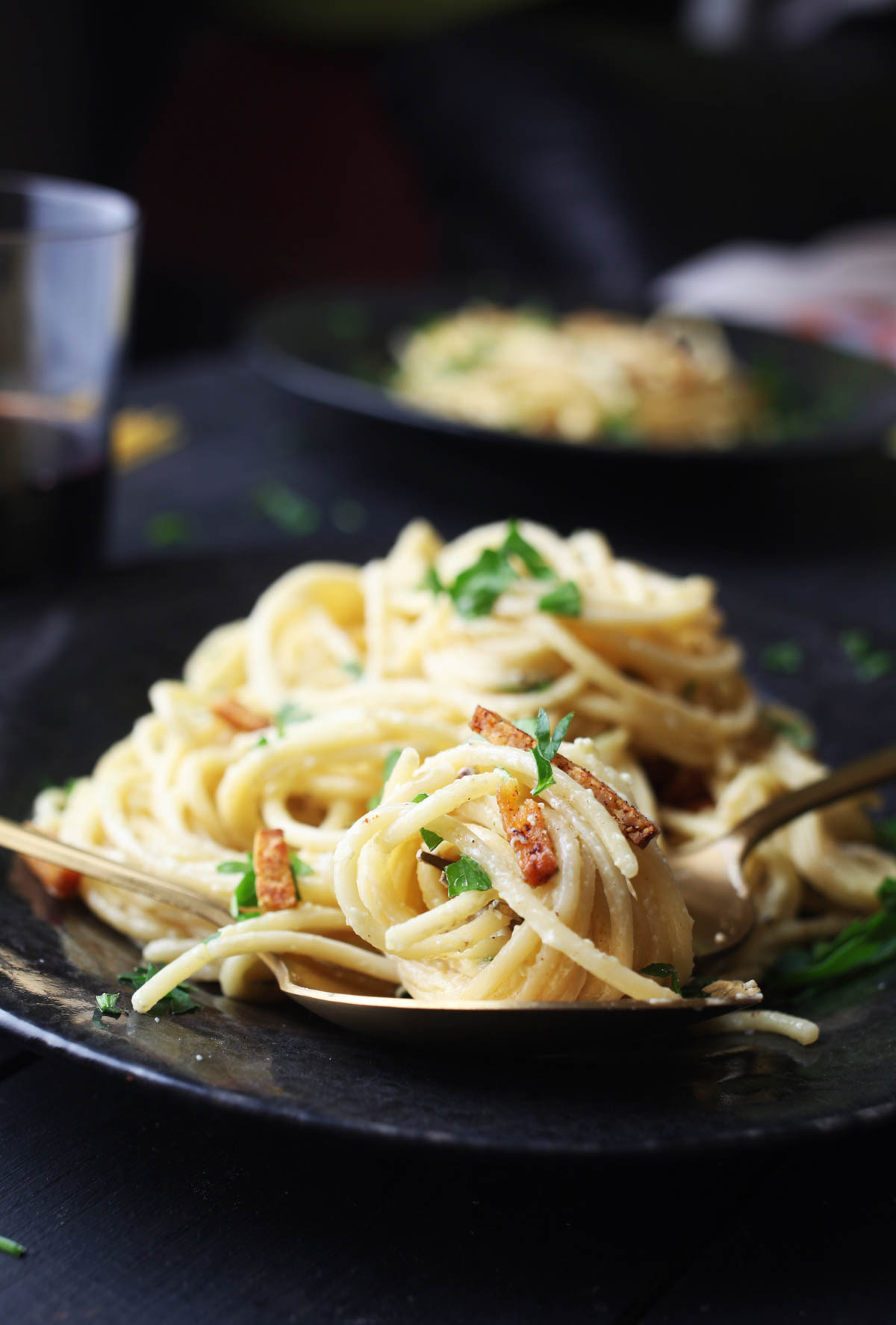 Vegan Carbonara recipe