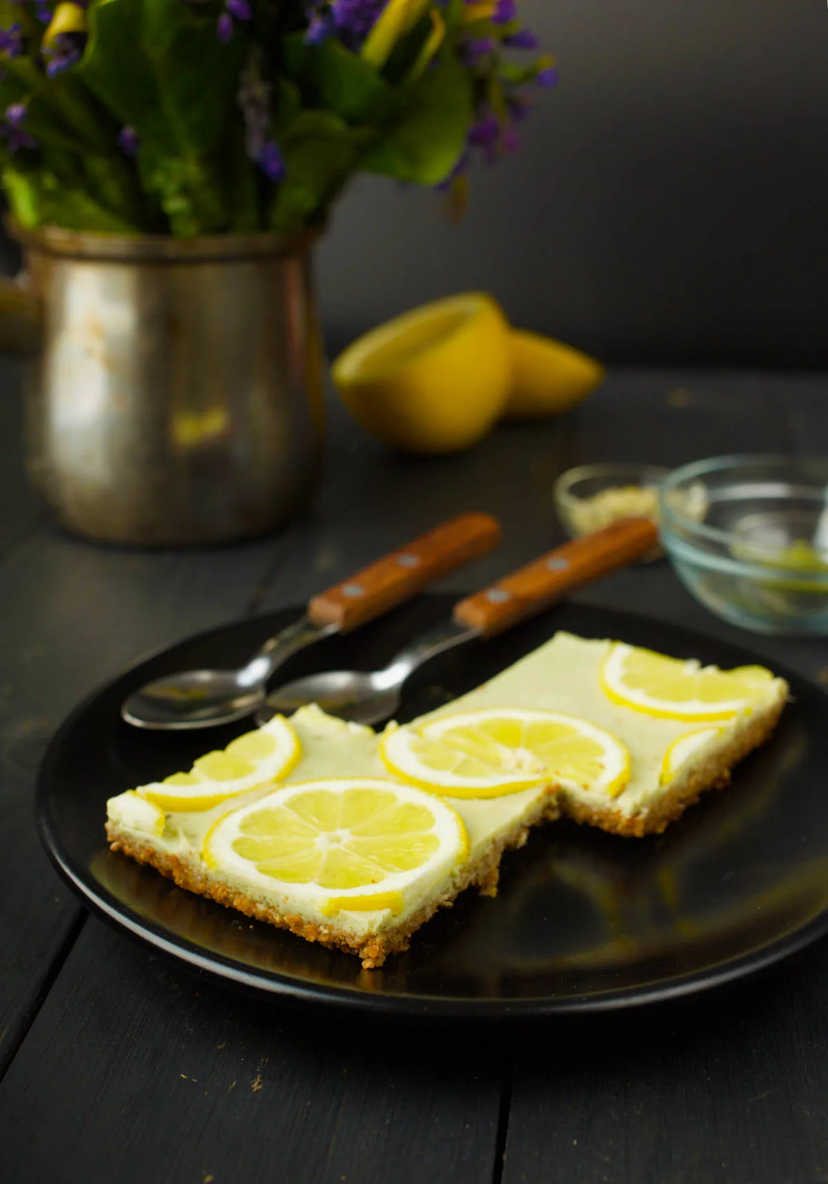 how to make Vegan Lemon Bars