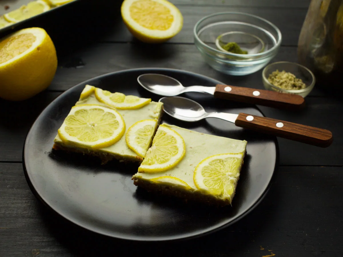 easy Vegan Lemon Bars