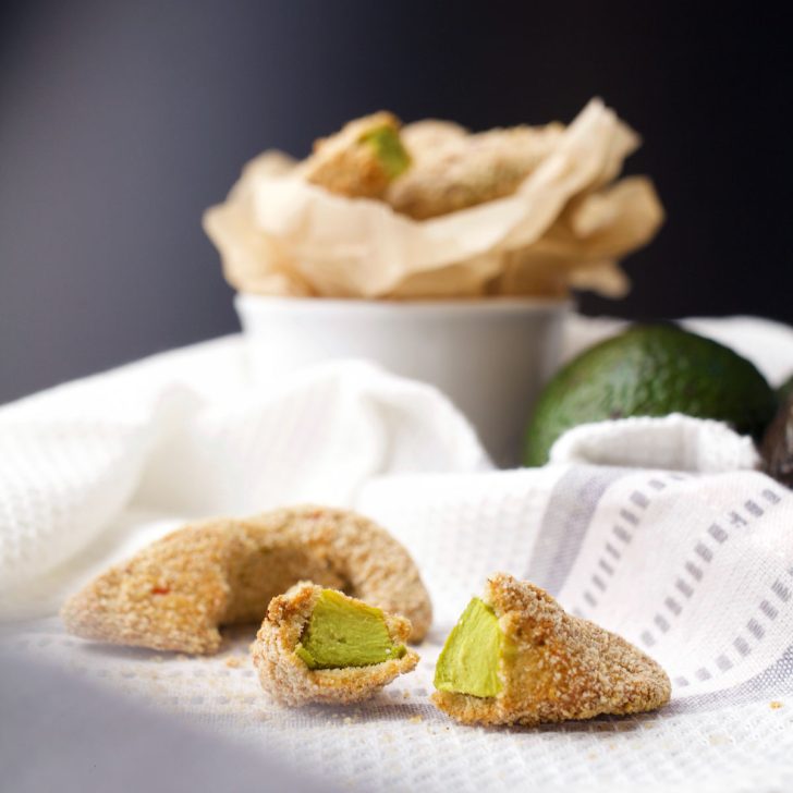 avocado sticks in crust