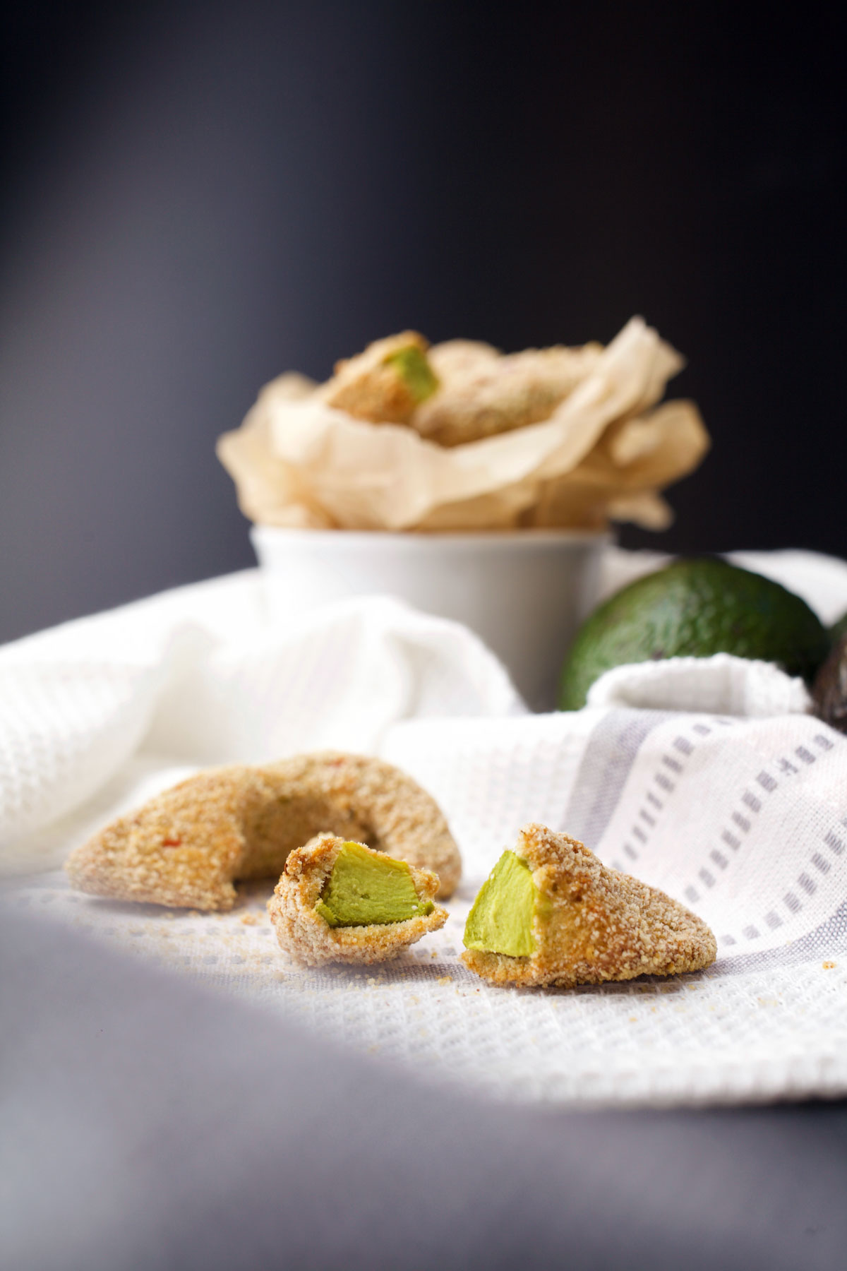 avocado sticks in crust