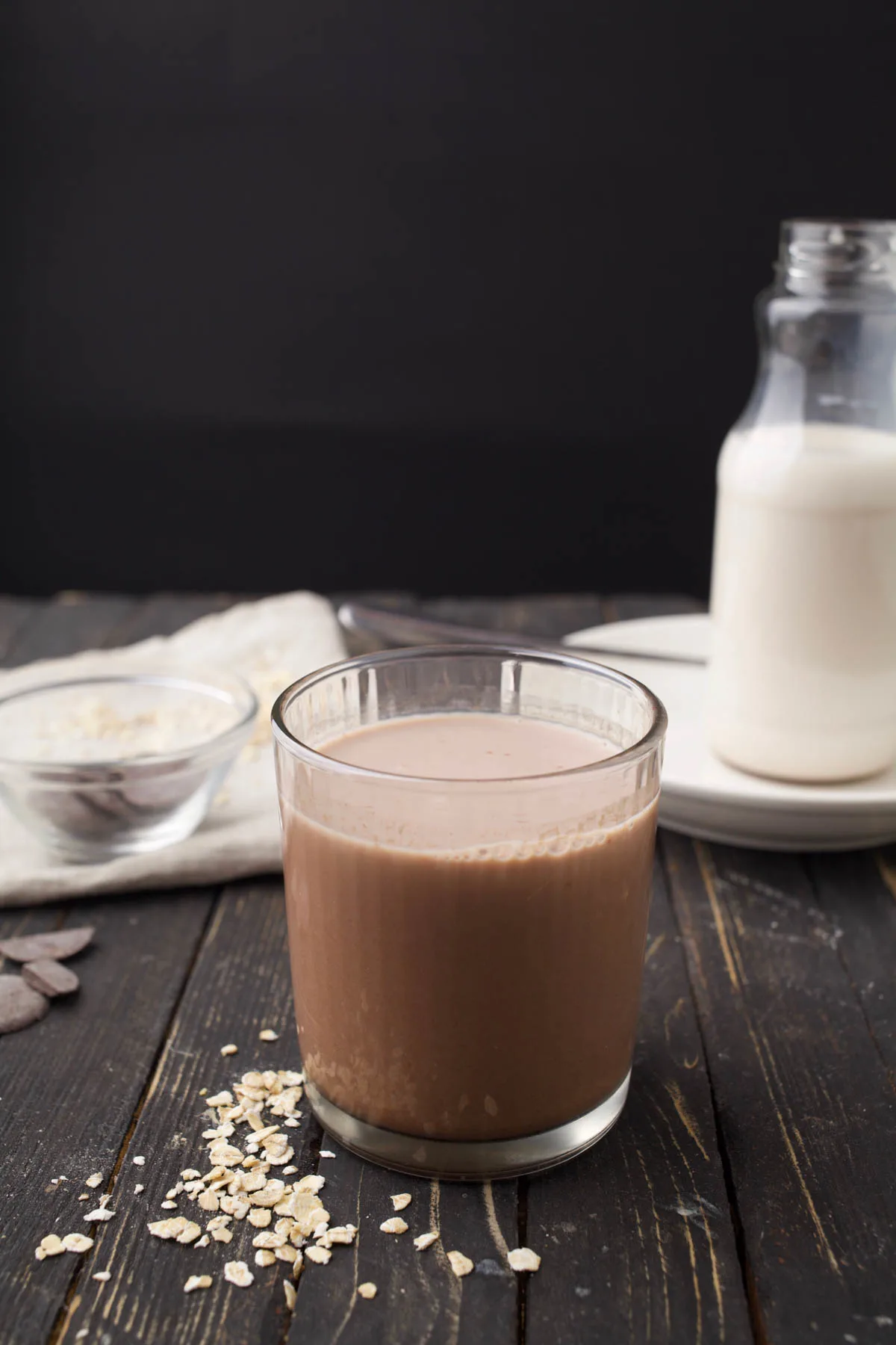 how to make chocolate oat milk