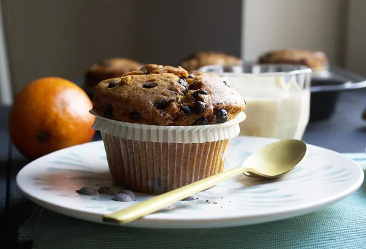 healthy sweet potato muffins